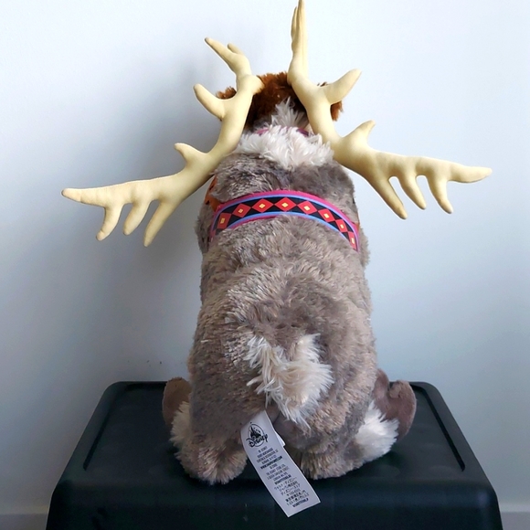 Sven Disney Store Frozen Reindeer 16" Plush Posable Stuffed Animal - Picture 4 of 5